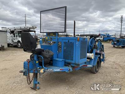 TSE DP-20-4H Cable Reel Trailer