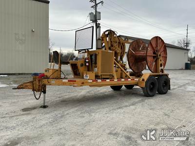 2001 TSE PTV-6054SLRC Bull Wheel Tensioner/Reel Carrier Trailer