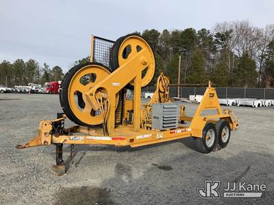 2010 TSE T-50H-52 BWRC-DD Bull Wheel Tensioner/Reel Carrier Trailer