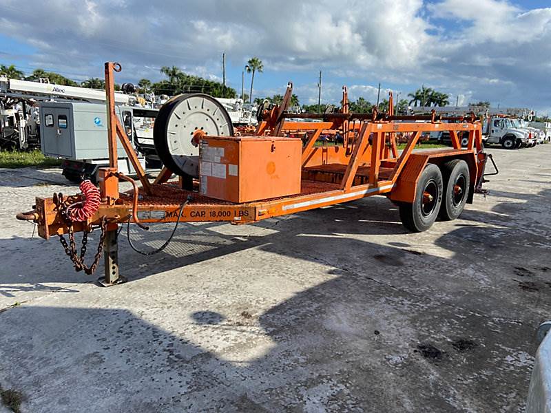 1994 TSE T3036 Bull Wheel Tensioner/Reel Carrier Trailer For Sale