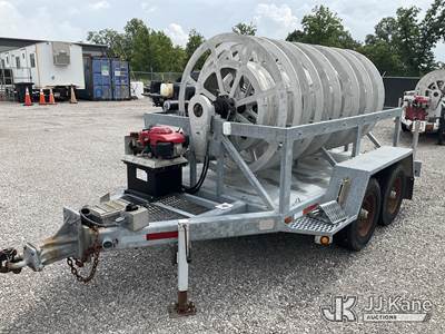 2005 Sauber 1561 Galvanized T/A Substation Recovery Trailer