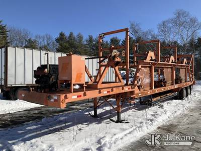 1992 Wagner Smith 4-PRS-80 4-Position T/A Reel Trailer