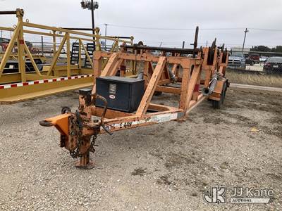 2008 Wagner Smith 3-Position T/A Material/Reel Trailer
