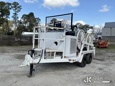 2008 Wagner Smith T-4DP-75 T/A 4-Drum Puller/Tensioner Trailer
