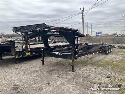 2021 Appalachian 7-Ton Gooseneck Car Hauler Tagalong Trailer
