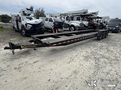 2024 Kaufman Tri-Axle Tagalong Two Car Trailer