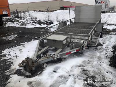 2015 Sauber 1580-GP S/A Galvanized Utility Trailer