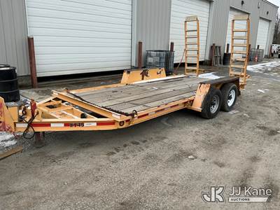 1999 Monroe Towmaster T/A Tagalong Equipment Trailer