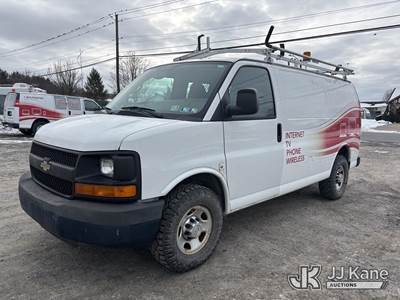 2012 Chevrolet Express 2500 Cargo 4.8L V8 OHV 16V FFV 6-Speed Automatic