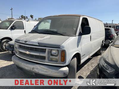 2001 Chevrolet Express 3500 Extended Cargo Van