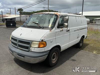 2002 Dodge Ram Van Cargo Van