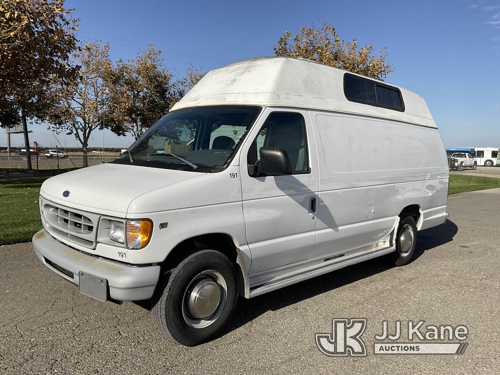 1999 Ford E250 Extended Cargo Van For Sale, 11,399 Miles Dixon, CA