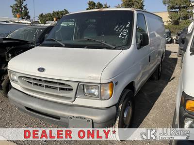 2001 Ford Econoline E350 Super Duty Cargo Van