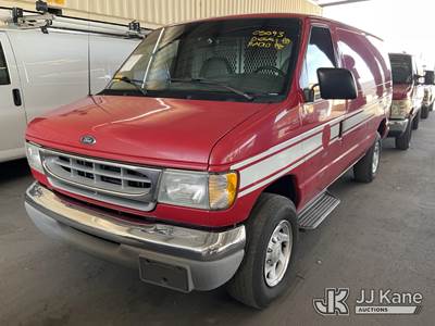 2001 Ford Econoline E-350 SD Cargo Van