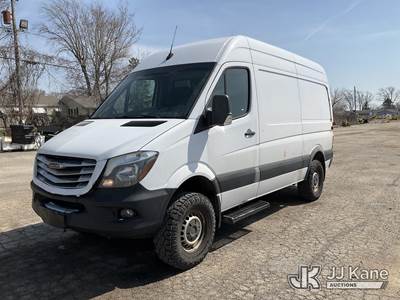 2018 Freightliner Sprinter 2500 4x4 Cargo Van