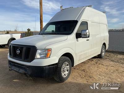 2017 Nissan NV 2500 Sprinter Cargo Van