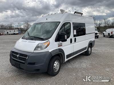 2018 RAM Promaster 2500 High Roof Tradesman 136-in. WB Cargo Van