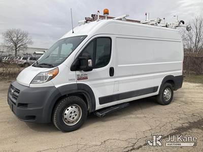 2016 RAM Promaster 2500 High Roof Tradesman 136-in. WB Sprinter Cargo Van
