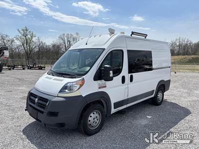 2017 RAM Promaster 2500 High Roof Tradesman 136-in. WB Cargo Van