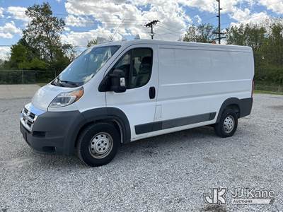 2017 RAM Promaster 1500 Low Roof Tradesman 136-in. WB Cargo Van