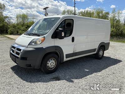 2016 RAM Promaster 1500 Low Roof Tradesman 136-in. WB Cargo Van