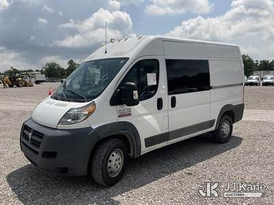 2016 RAM Promaster 2500 High Roof Tradesman 136-in. WB High-Top Cargo Van