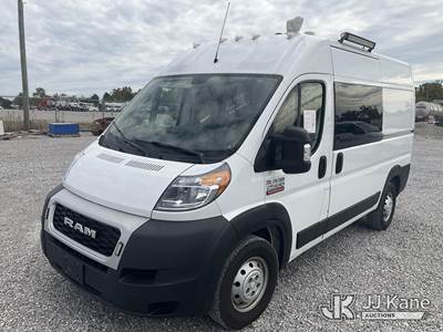 2019 RAM Promaster 2500 High Roof Tradesman 136-in. WB High-Top Cargo Van