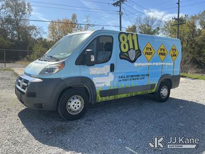2016 RAM Promaster 1500 Low Roof Tradesman 136-in. WB Cargo Van