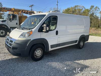 2017 RAM Promaster 1500 Low Roof Tradesman 136-in. WB Cargo Van