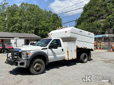 2012 Ford F450 4x4 Chipper Dump Truck