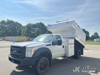 2012 Ford F-450 SD Regular Cab DRW Chipper Dump Truck