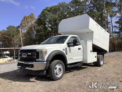 2018 Ford F550 4x4 Chipper Dump Truck