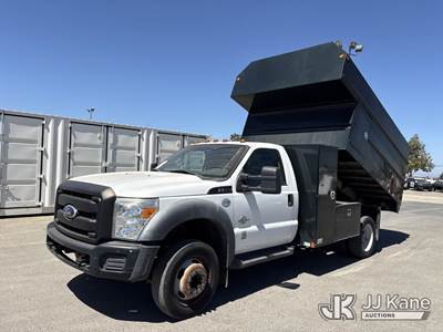 2011 Ford F-550 Chipper Dump Truck