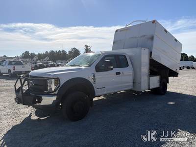 2019 Ford F550 4x4 Extended-Cab Chipper Dump Truck