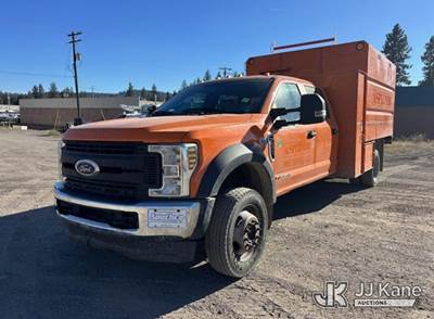 2018 Ford F-550 Crew Cab DRW Chipper Dump Truck