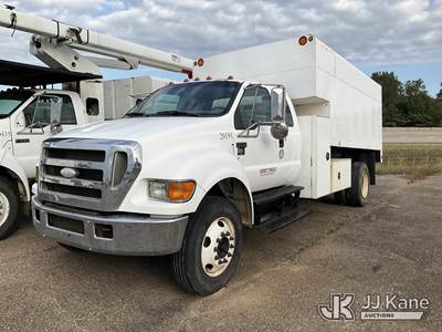 2007 Ford F750 Chipper Dump Truck