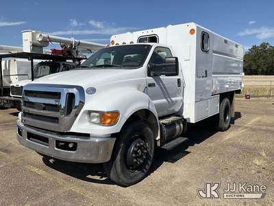 2012 Ford F750 Chipper Dump Truck