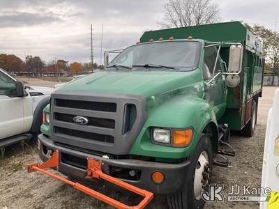 2012 Ford F-750 Regular Cab 2WD DRW Chipper Dump Truck