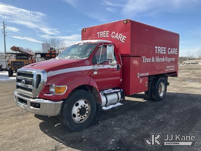 2012 Ford F750 Chipper Dump Truck