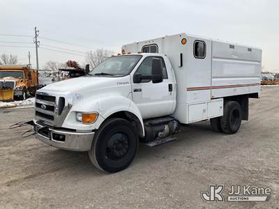 2015 Ford F750 Chipper Dump Truck