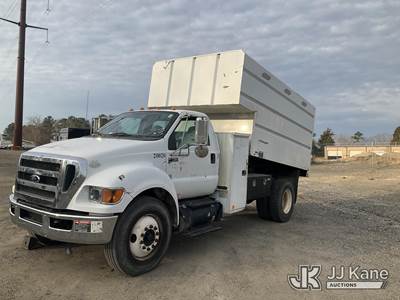 2012 Ford F750 Chipper Dump Truck