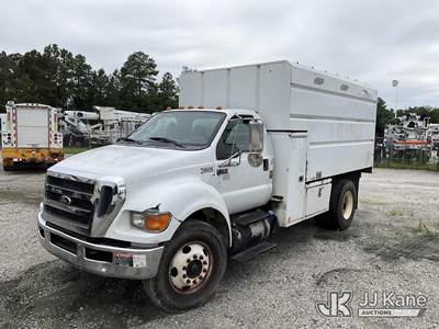 2012 Ford F750 Chipper Dump Truck