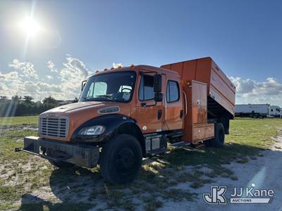 2016 Freightliner M2 106 Crew-Cab Chipper Dump Truck