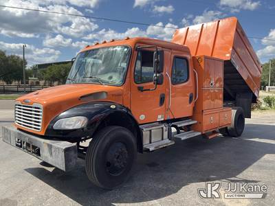 2016 Freightliner M2 106 Crew Cab Chipper Dump Truck