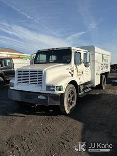 1993 International 4700 Crew Cab Chipper Dump Truck