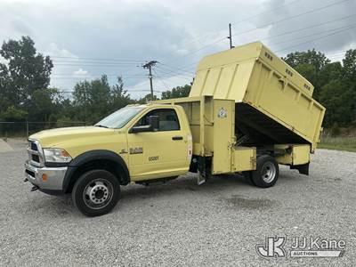 2016 RAM 5500 Regular Cab DRW Chipper Dump Truck