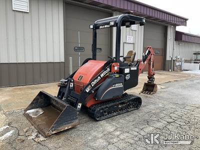 2012 Ditch Witch XT855 Mini Hydraulic Excavator