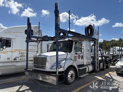 2013 Freightliner M2 112 T/A Car Hauler Truck Tractor & Trailer Combo