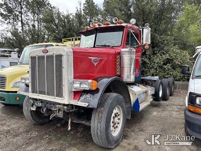 2000 Peterbilt 378 Tri-Axle Truck Tractor
