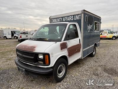 1997 Chevrolet Express G3500 Cutaway Van Body Truck